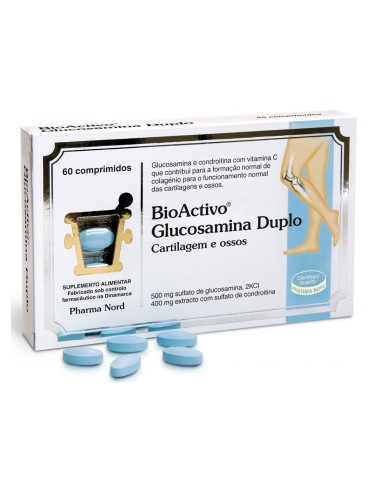 Bioactivo Glucosamina Doble 60Comp