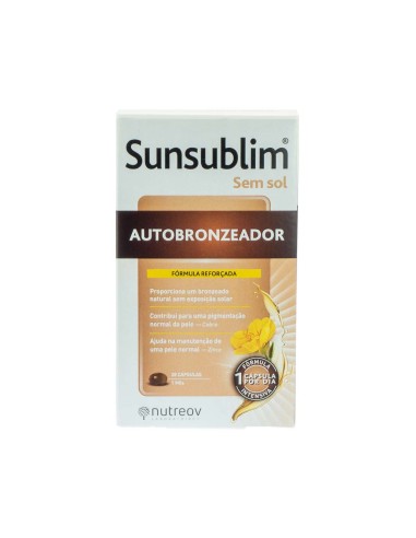 Nutreov Sunsublim Autobronceante 28caps