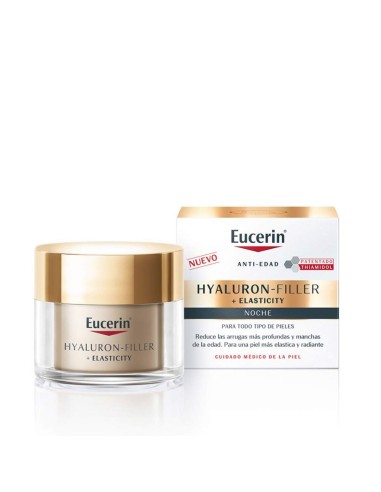 Eucerin Hyaluron Filler + Elasticity Crema Noche 50ml