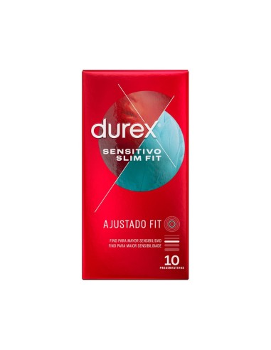 Durex Sensitive Slim Fit 10 condones