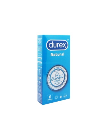Durex Natural Plus Preservativos 6 Unidades
