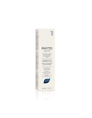 Phyto Phytosquam Champú Tratante Exfoliante Intensivo 125ml