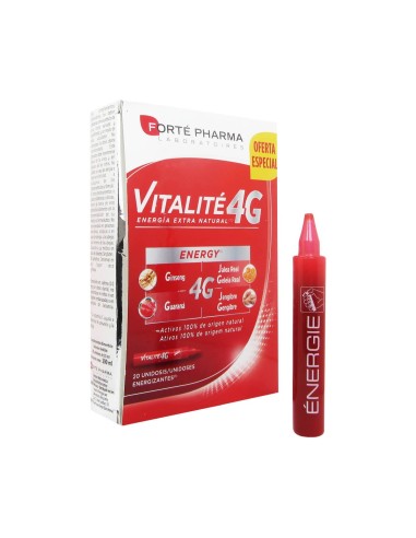 Forte Pharma Energy Vitalite 20 Ampollas