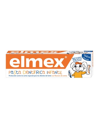 Elmex Anticaries Pasta Dentífrica Infantil 50mg