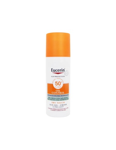 Eucerin Sun Oil Control Gel-Crema Toque Seco FPS50 50ml