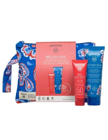Apivita Pack Bee Sun Safe Hydra Fresh Gel-Crema Facial SPF50