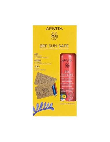 Apivita Pack Bee Sun Safe Hydra Sun Leche Infantil SPF50