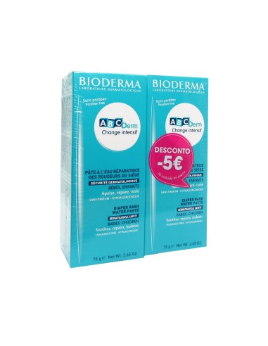 Bioderma ABCDerm Change Intensif Cambio Pañal 2x75g