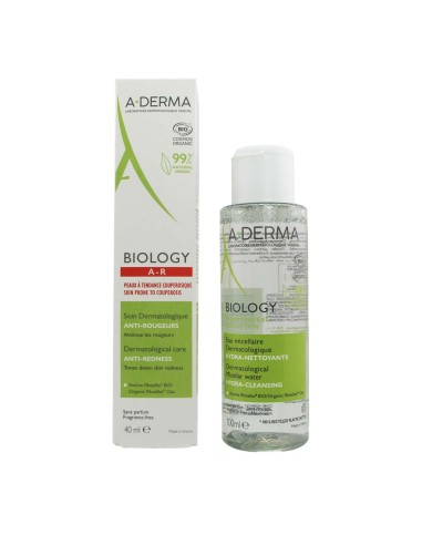 A-Derma Biology A-R 40ml y Biology Agua Micelar 100ml