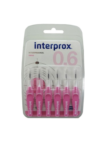 Interprox Cepillo Flexible Nano 0.6 X6
