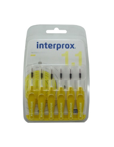 Interprox Cepillo Flexible Mini 1.1 X6