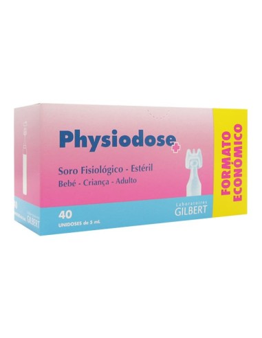 Gilbert Physiodose Suero Fisiologico Monodosis 40x5ml