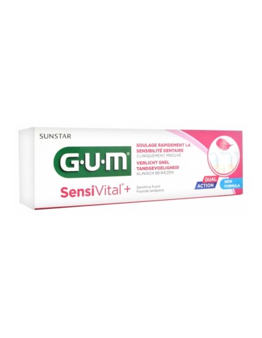 GUM SensiVital Pasta de dientes Sensibilidad dental 75ml