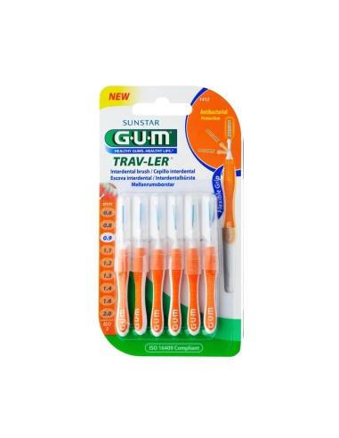 Cepillo Dental Goma Trav-ler 0.9mm x6