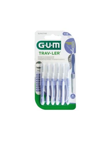 Cepillo Dental Goma Trav-ler 0.6mm x6