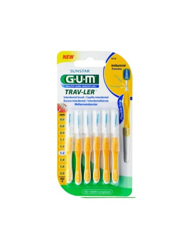 Cepillo Dental Goma Trav-ler 1.3mm x6