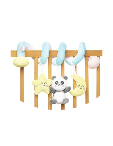 Saro Espiral con sonajeros Panda Fantastic Dreams