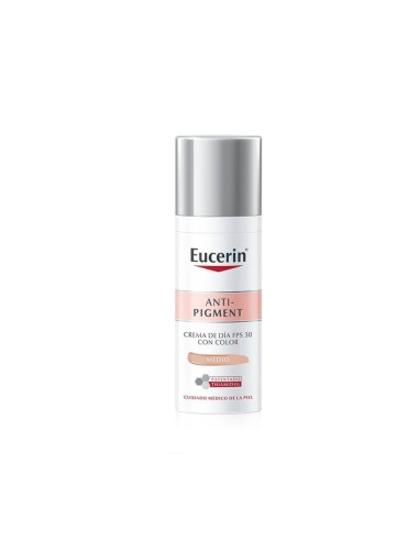 Eucerin Anti-Pigment Crema de Día con Color SPF30 50ml