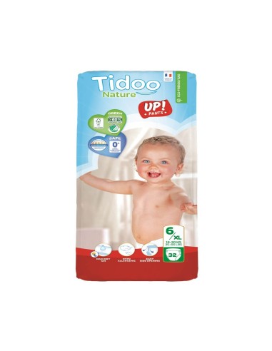Tidoo Diapers Training 6XL (16-30kg) 32 unidades