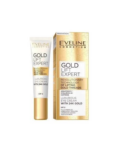 Eveline Cosmetics Gold Lift Expert Crema de Ojos de Lujo 15ml