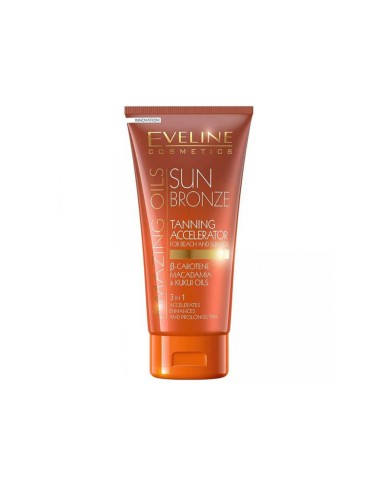 Eveline Cosmetics Sun Amazing Oils Acelerador del bronceado para la playa y cabinas del bronceado 150ml
