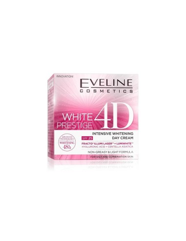 Eveline Cosmetics White Prestige 4D Crema Intensiva de Día SPF25 50ml