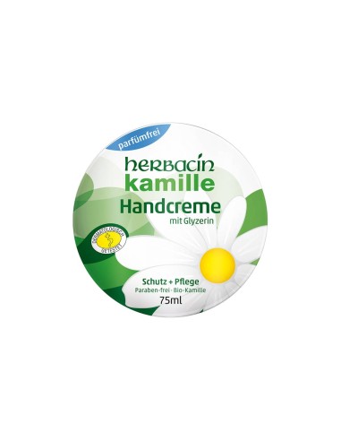 Herbacin Kamille Hand Cream Unscented Bote 75ml