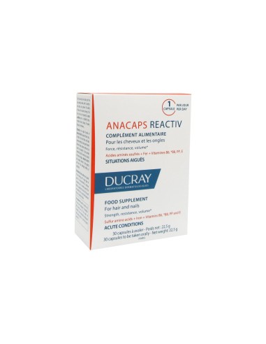 Ducray Anacaps Reactiv 30Caps