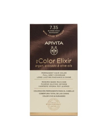 Apivita My Color Elixir 7.35 Rubio Dorado Acajou