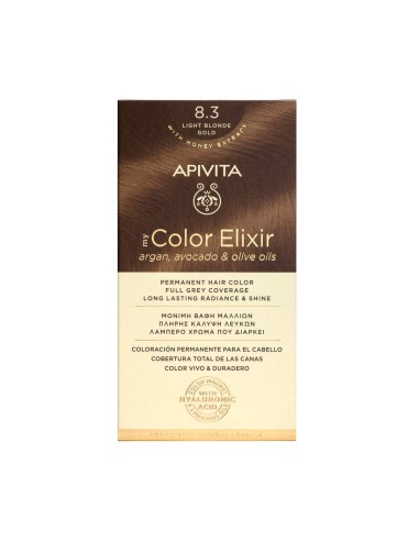 Apivita My Color Elixir 8.3 Rubio Dorado Claro