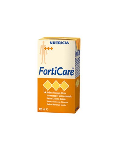 Forticare Suplemento Oral Pack Naranja Limón 4 x 125ml